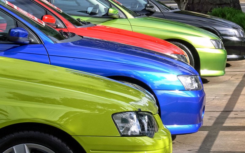 Популярні кольори автомобілів