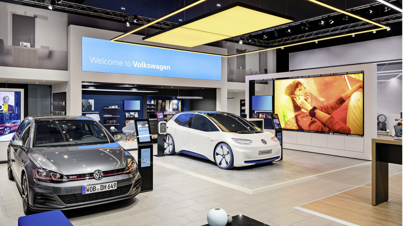 Volkswagen презентував на Франкфуртському салоні новий логотип