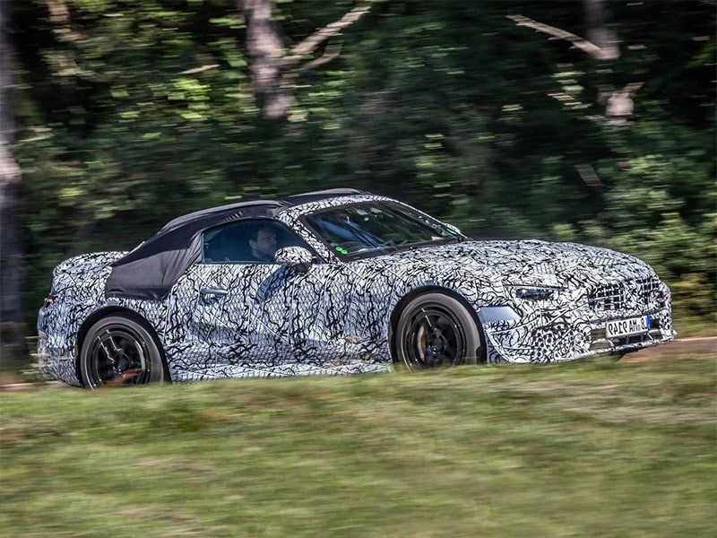 Розпочались тести Mercedes-Benz SL від AMG Йтуть тести Mercedes-Benz SL