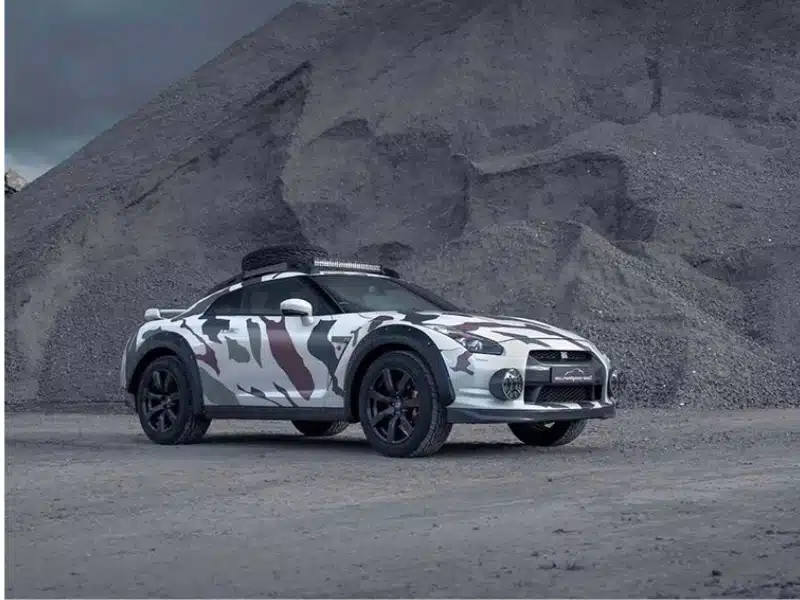 Nissan GT-R став королем бездоріжжя Nissan GT-R Offroad Godzilla 2.0