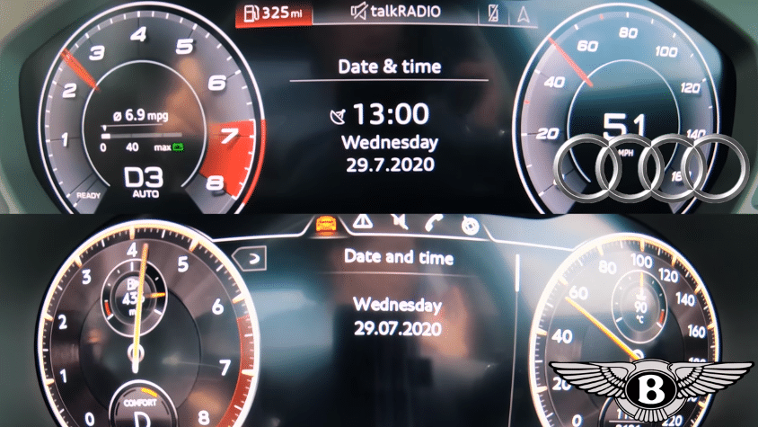 Audi S8 Bentley Flying Spur