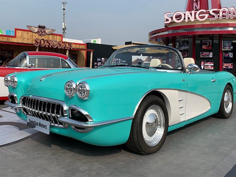 У General Motors прокоментували китайську копію Chevrolet Corvette Chevrolet Corvette C1