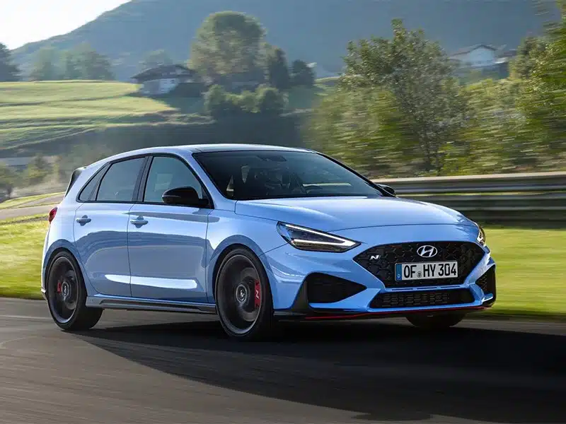 Hyundai i30 N став ще потужніше і отримав роботизовану коробку Hyundai i30 N