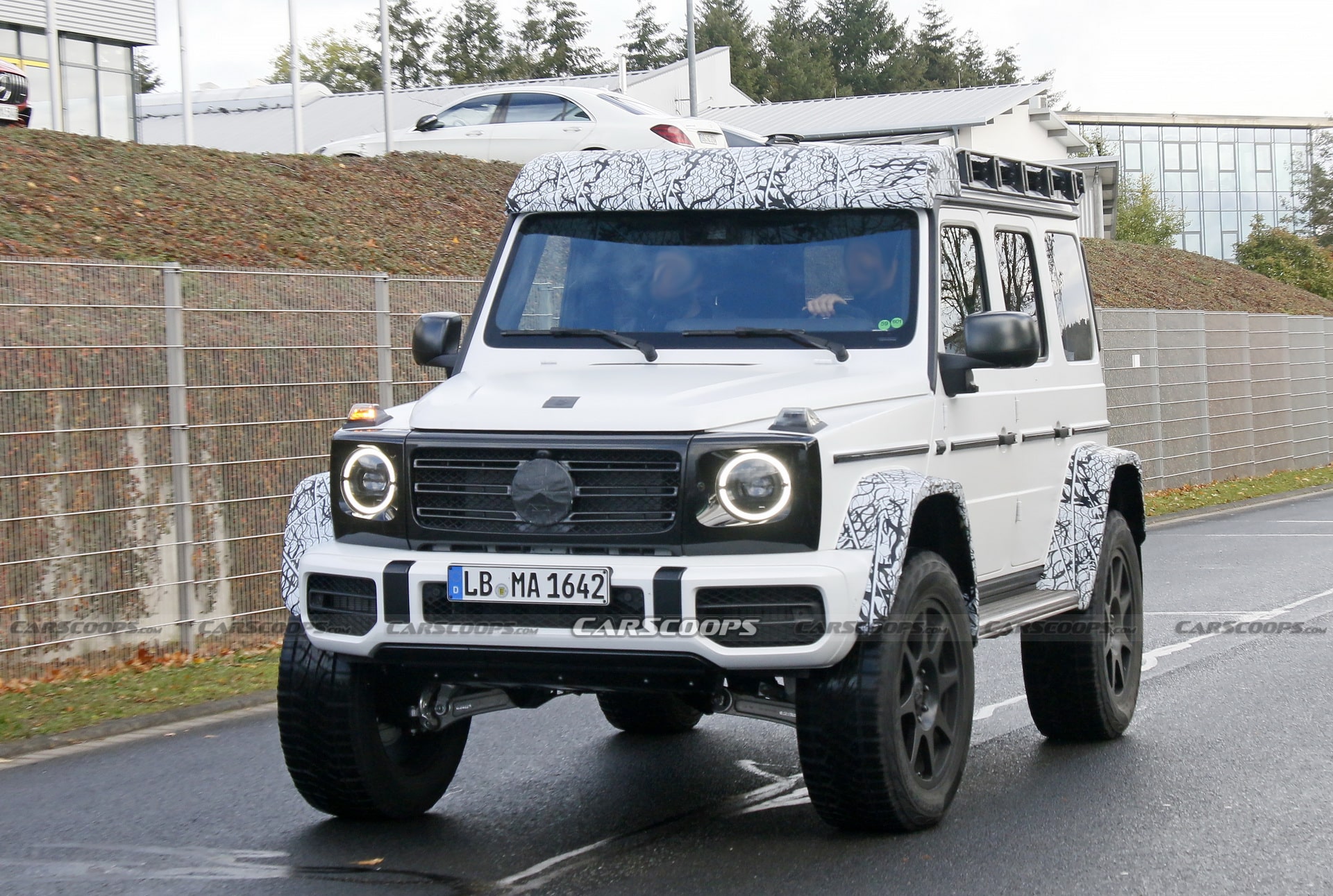 Новий Mercedes-AMG Гелентваген проходить тестування на Нюрбургринзі Mercedes G-Class 4×4