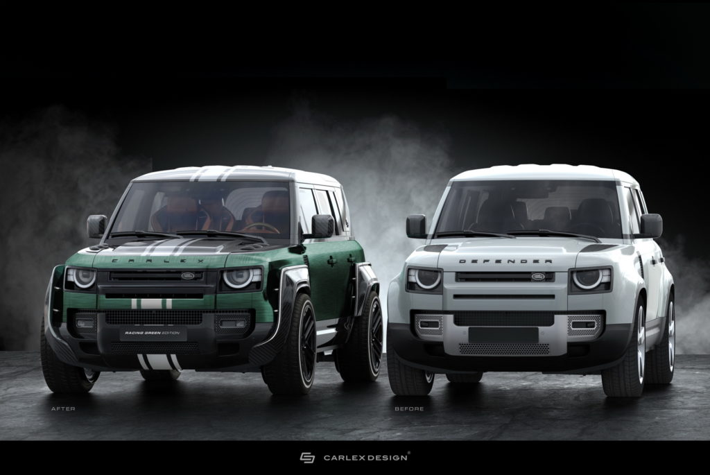Land Rover Defender Racing Green