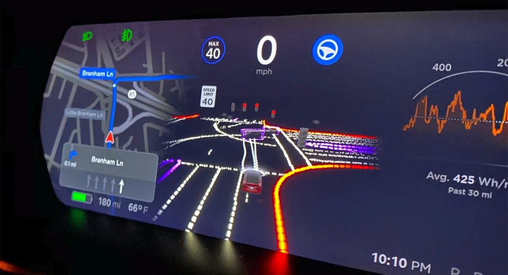 Tesla автономне водіння