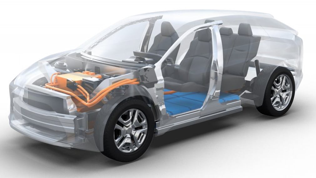 Toyota готує новий електричний кросовер для Європи Toyota e-TNGA