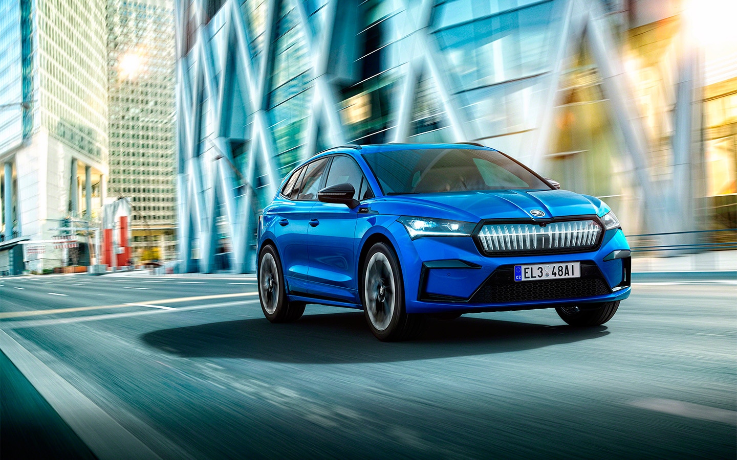 Перший електричний кросовер Skoda отримав спортивну версію Skoda Enyaq