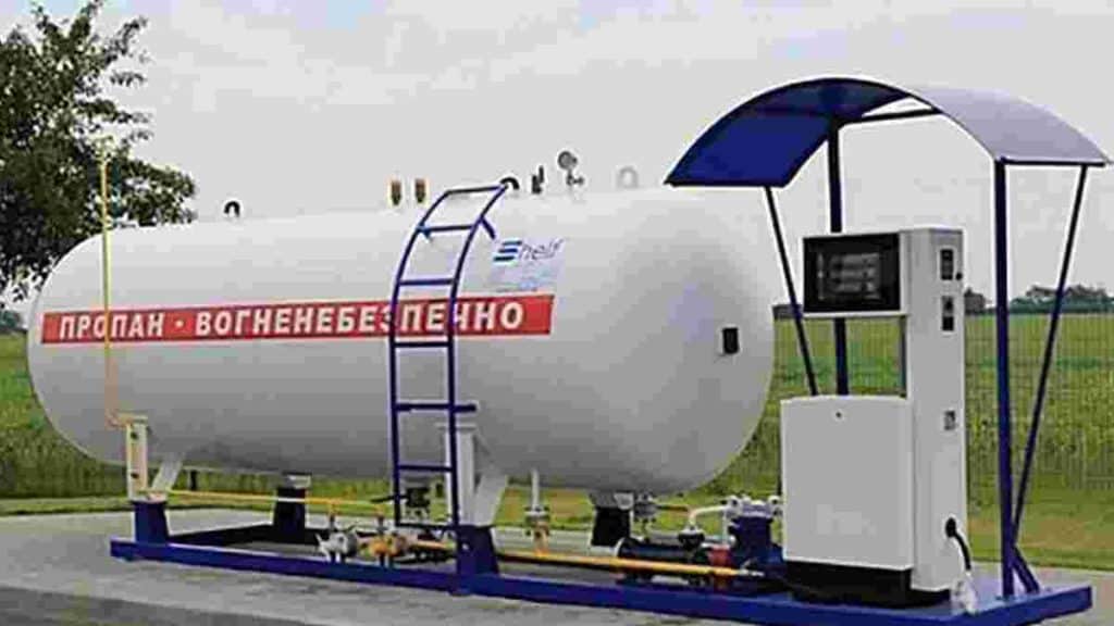 заправка газ