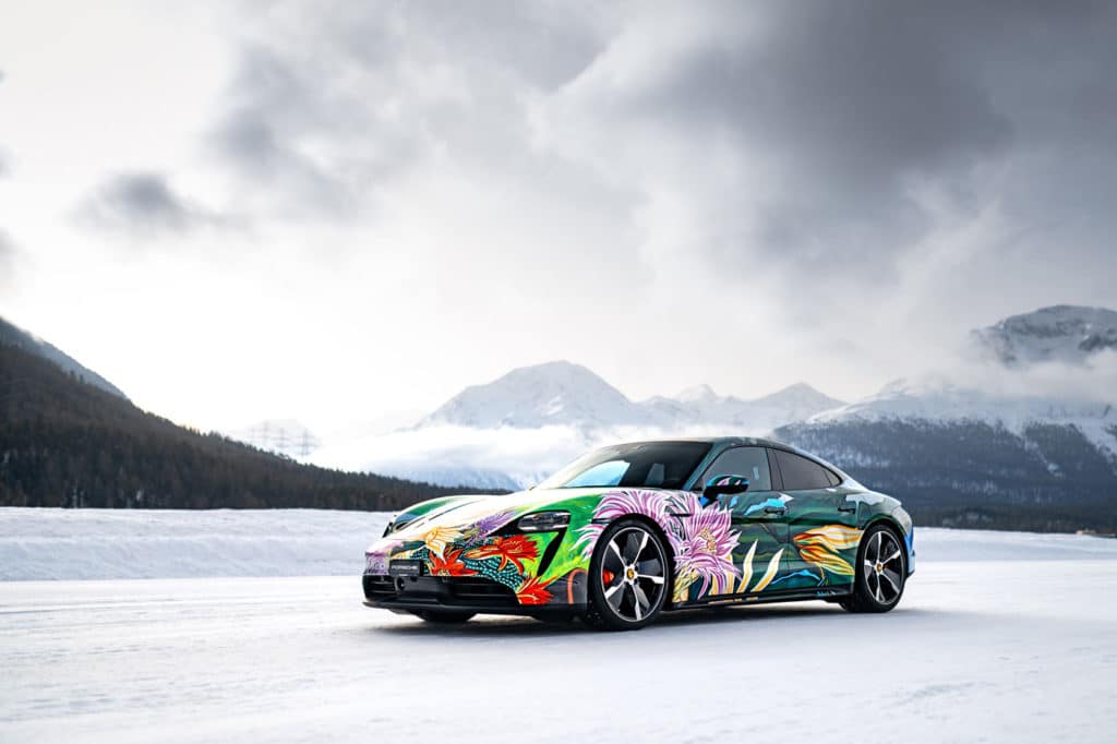 Porsche Taycan Art Car