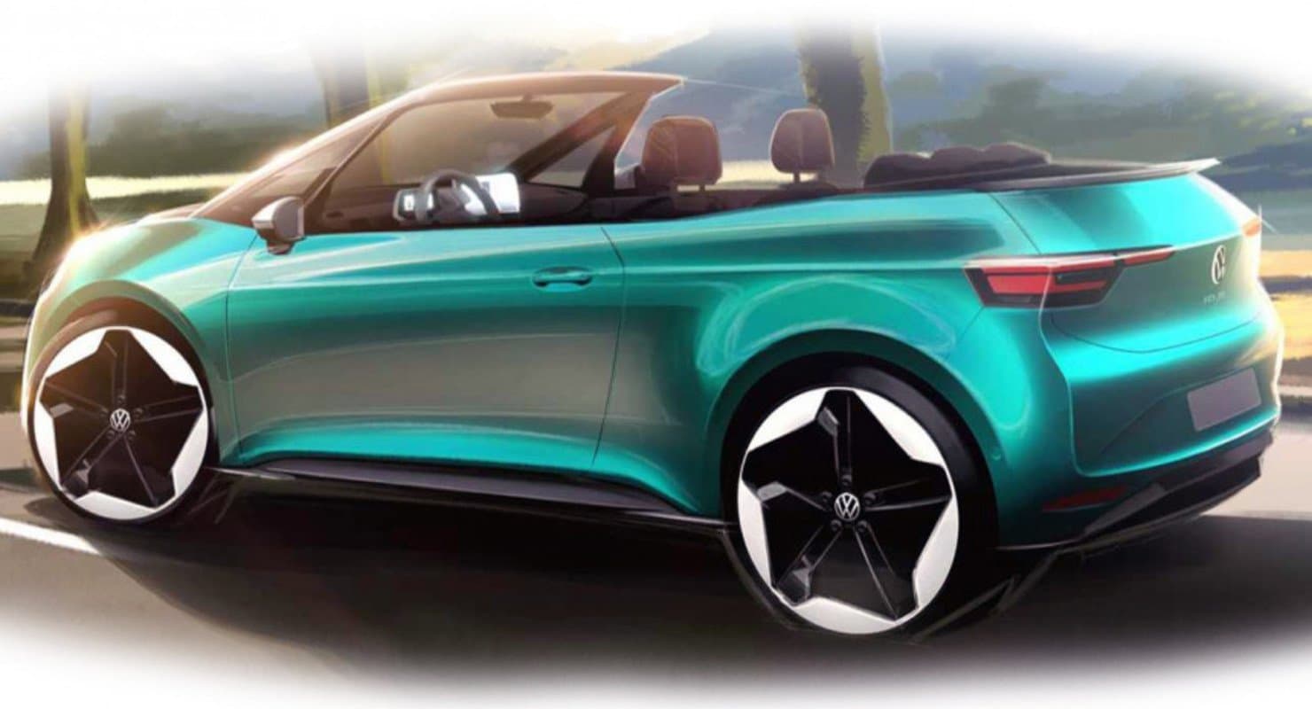 Електричний Volkswagen ID.3 може стати кабріолетом Volkswagen ID.3 cabrio