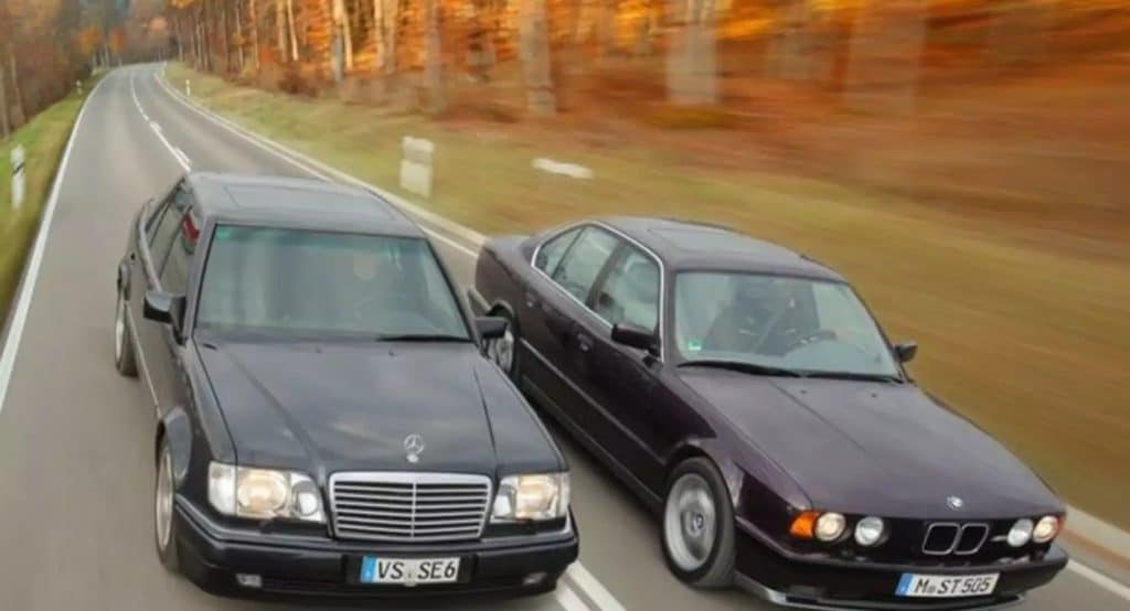 mercedes 124 bmw e34 