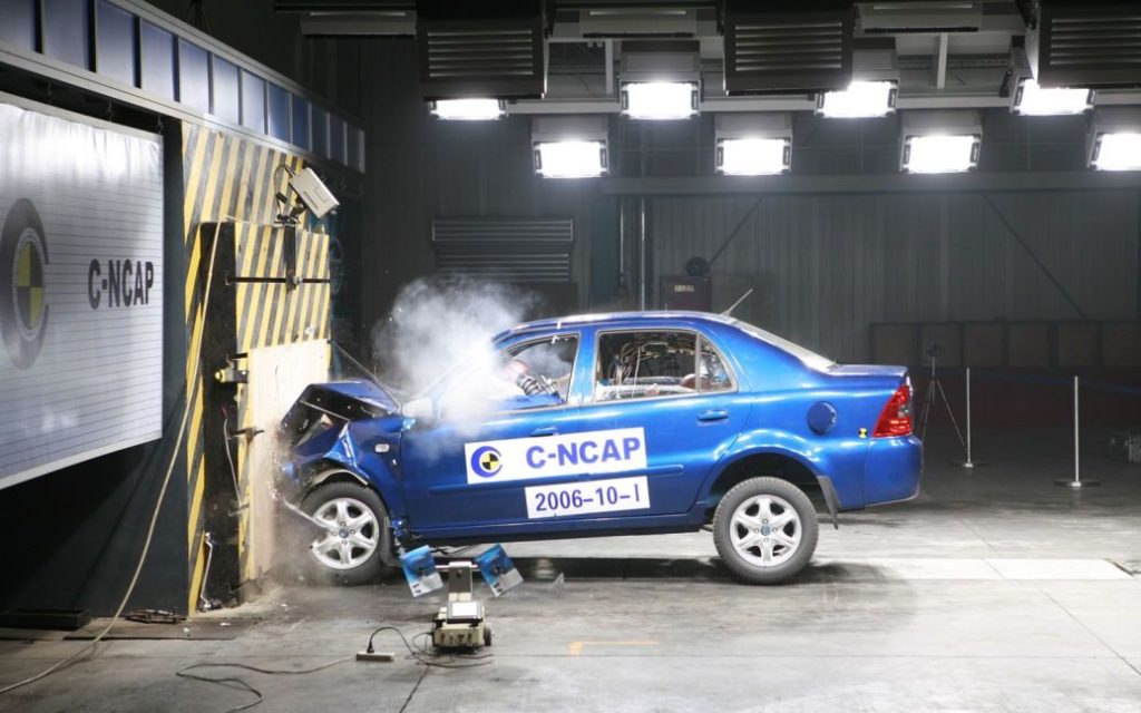 Geely CK1 краш