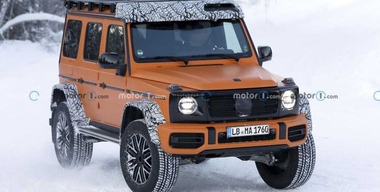 Mercedes-Benz G500 екстрим