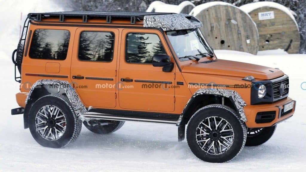 Mercedes-Benz G500 екстрим