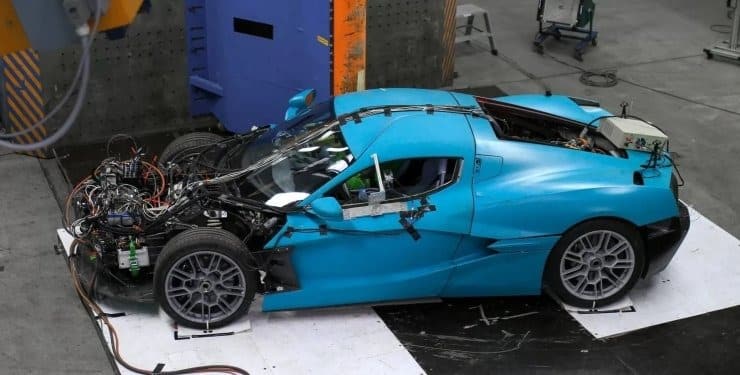 Rimac Nevera краш
