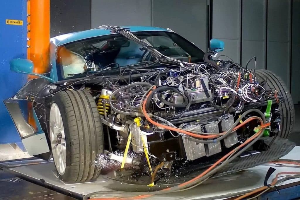 Rimac Nevera краш