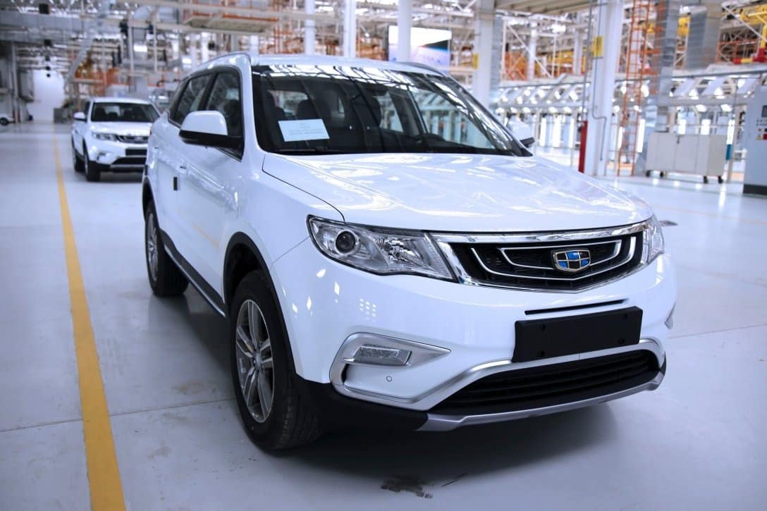 Geely завод