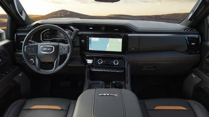 GMC Sierra HD інтерєр