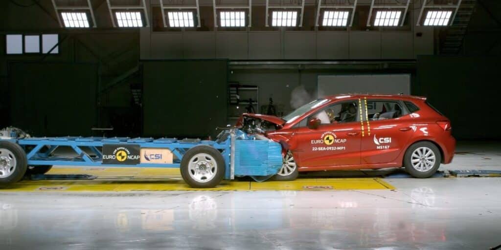 Seat Ibiza краш тест