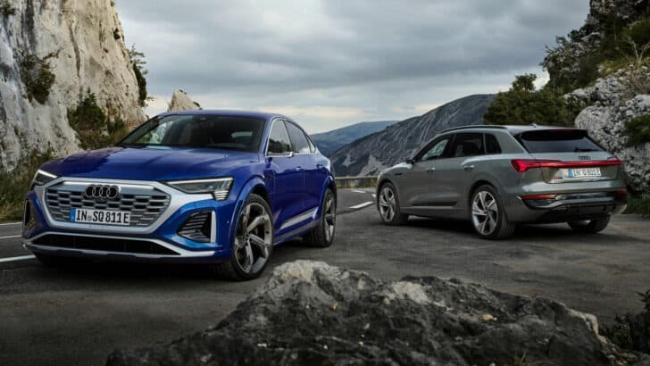 Офіційно презентовано новий Audi Q8 e-tron: три типи трансмісії та салон із перероблених матеріалів Audi SQ8 Sportback e-tron quattro