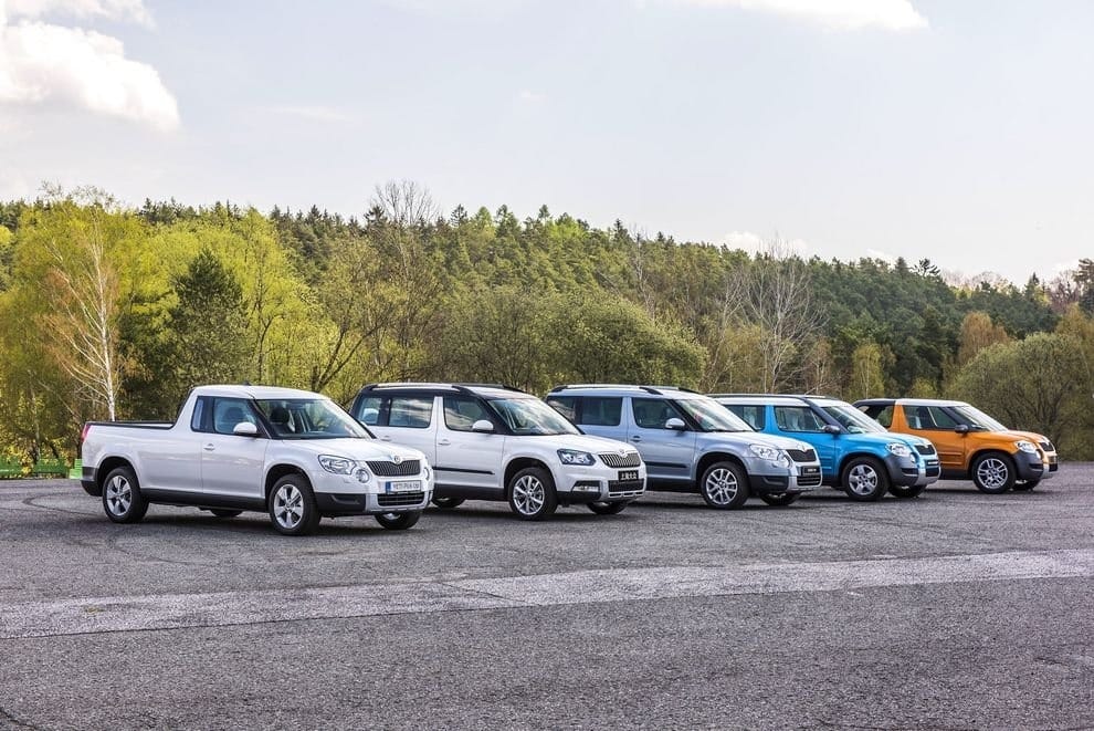 Skoda Yeti пікап