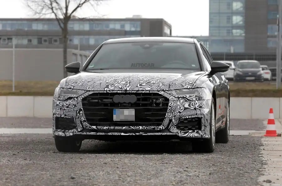 На тестах помічено седан Audi A6 2023 модельного року з мінімальними змінами в дизайні Audi A6 2023 тест