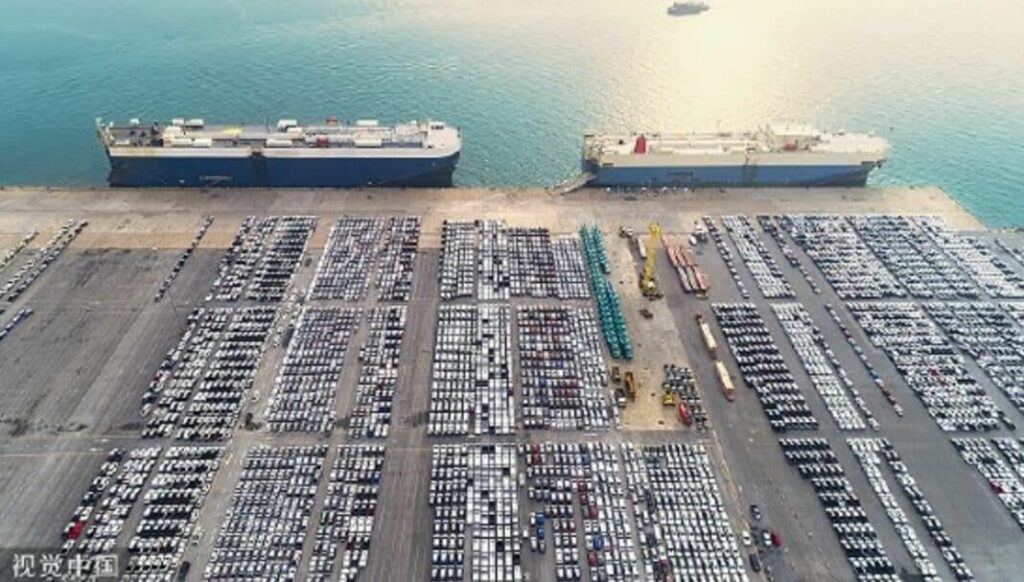 Китай авто доставка море