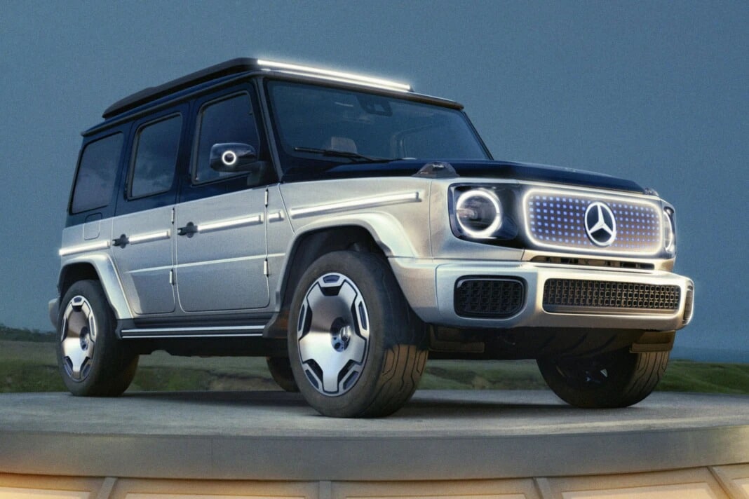 Новий Mercedes EQG 2024 модельного року стане електричною версією Гелендвагена Mercedes EQG 2024