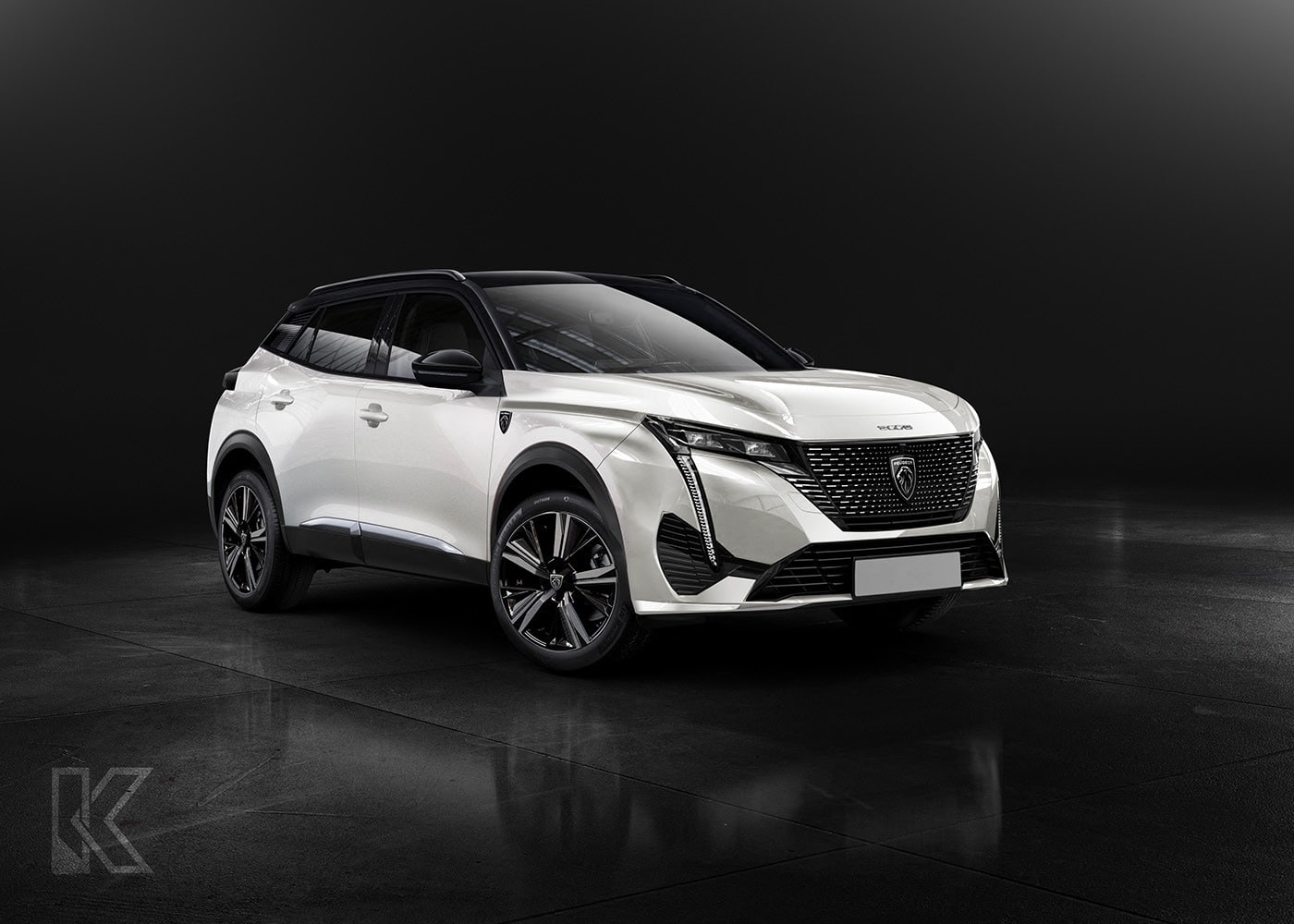 Оновлений Peugeot 2008 показали на перших рендерах Peugeot 2008 2023