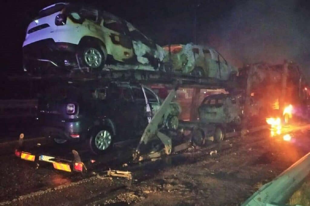 пожежа авто