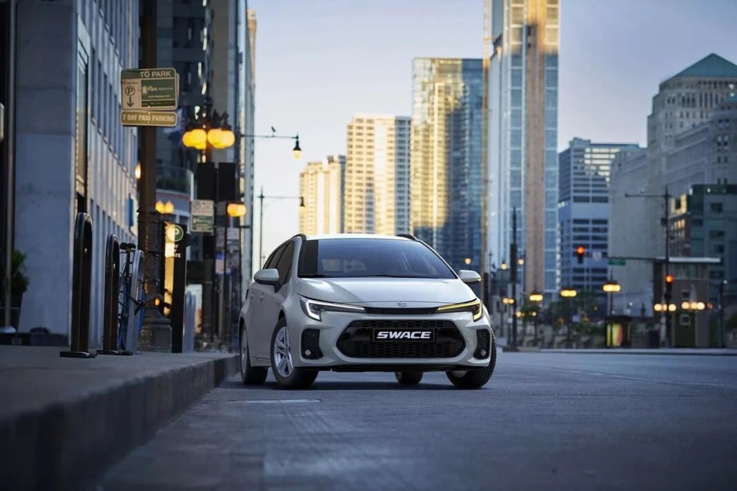 На ринок вийшов оновлений Suzuki Swace: сімейний універсал зберіг зовнішність, але став потужнішим Suzuki Swace 2023