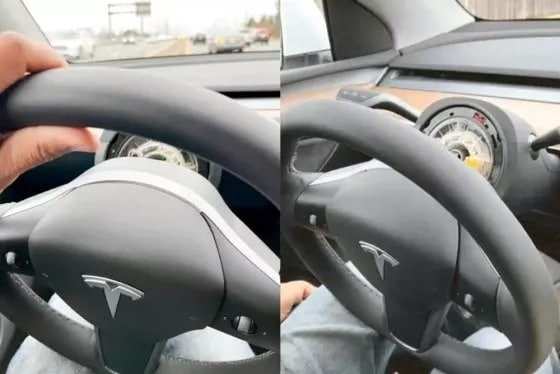 Tesla Model Y кермо