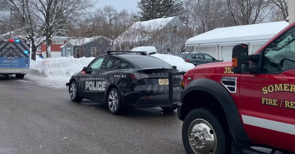 Tesla Model Y поліція