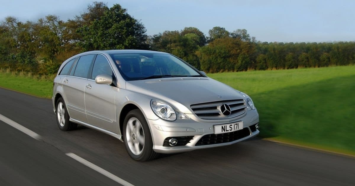 2 найгірші автомобілі бренду Mercedes-Benz за всі роки існування компанії Mercedes-Benz R-Class 2005