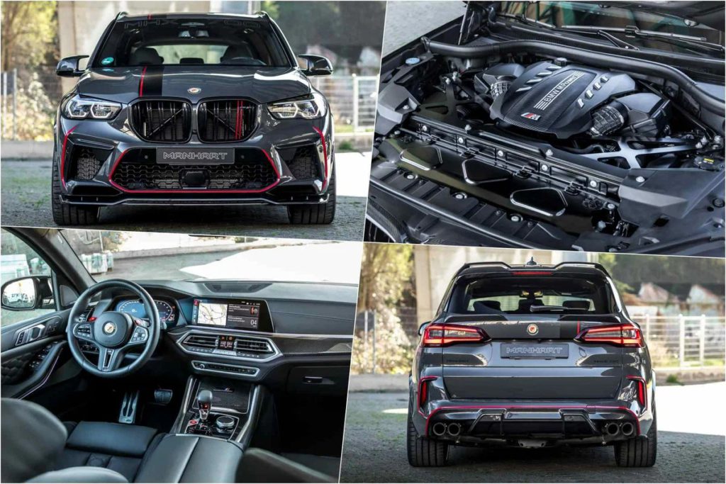 BMW X5 M Manhart MHX5 700 Dravit Grey