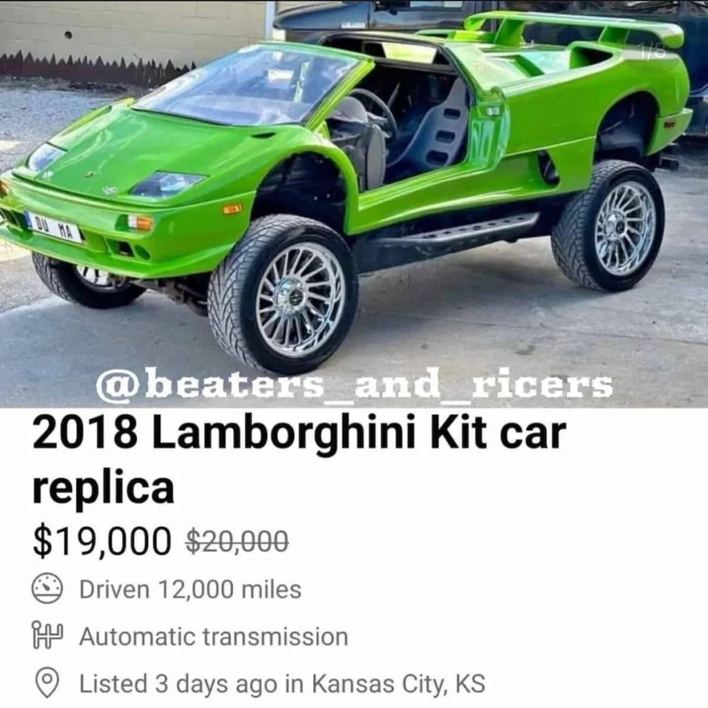 Lamborghini на ходулях