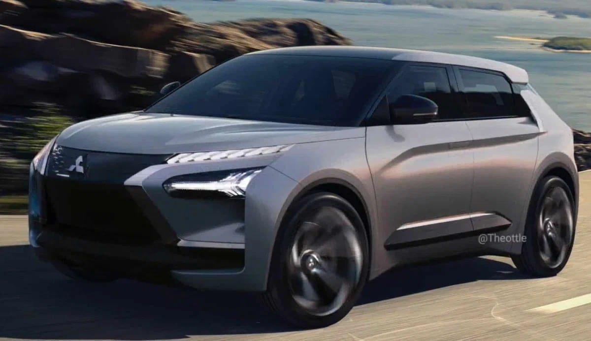 Новий Mitsubishi Lancer буде гібридним кросовером: перші зображення Mitsubishi Lancer гібридний кросовер