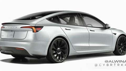 Стало відомо, як виглядатиме нова Tesla Model 3 Highland Tesla Model 3 Highland