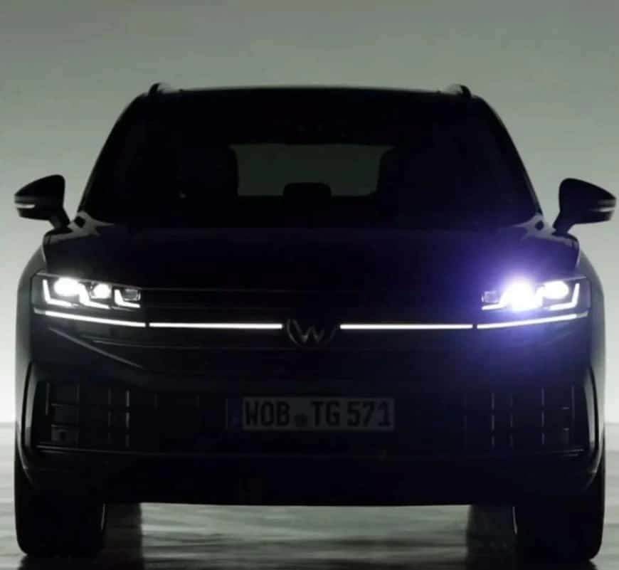 Volkswagen Touareg 2024 тизер