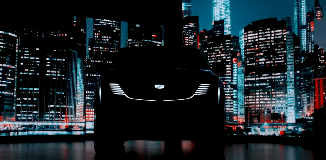 Cadillac частково розсекретив зовнішність позашляховика Escalade IQ Cadillac Escalade IQ тизер