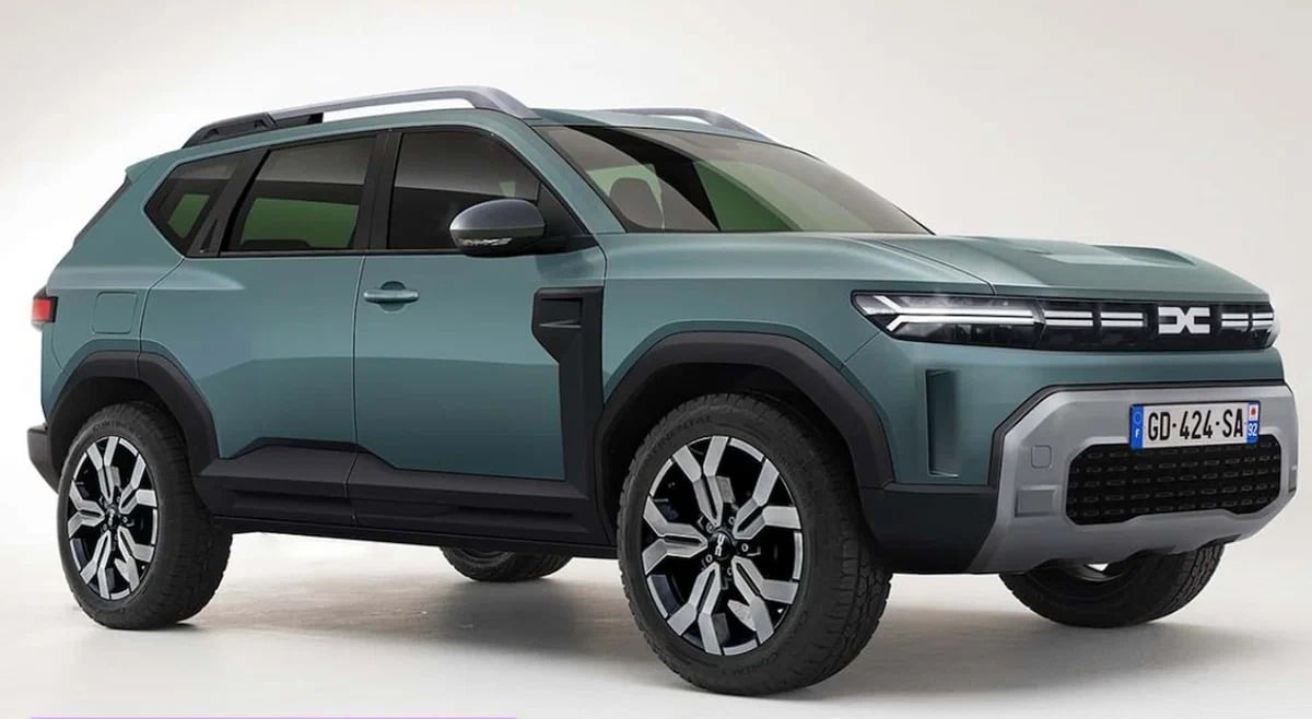 Стало відомо, який вигляд матиме повністю новий Dacia Duster Dacia Duster рендер