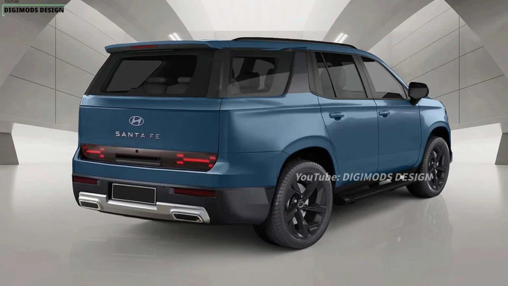 Hyundai Santa Fe рендер