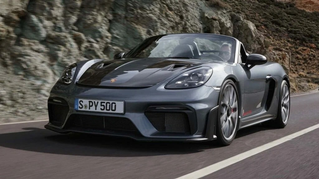 У Porsche презентували останній 718 Spyder RS з двигуном внутрішнього згоряння Porsche 718 Spyder RS
