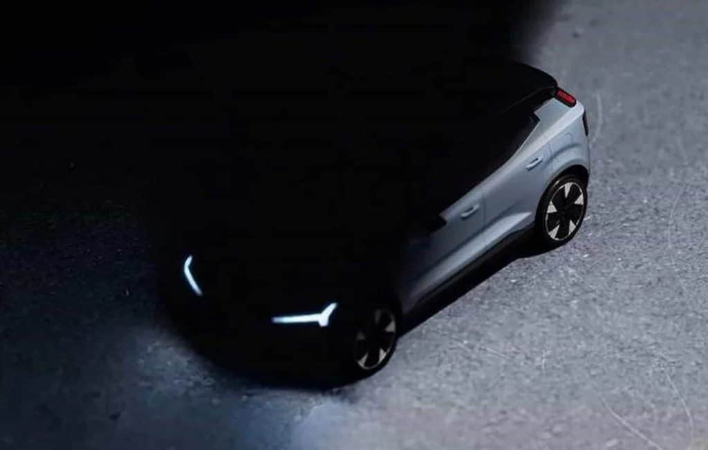 Volvo EX30 рендер