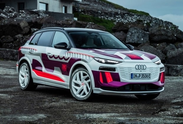 У Audi показали, як виглядатиме новий електричний кросовер бренду Audi Q6 e-tron 2024