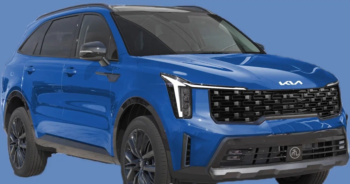 Стало відомо, як виглядатиме оновлений Kia Sorento четвертого покоління Kia Sorento 2024