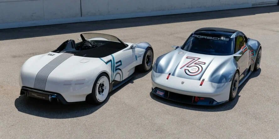 Porsche презентувала концепт електричного родстера Porsche Vision 357 Speedster