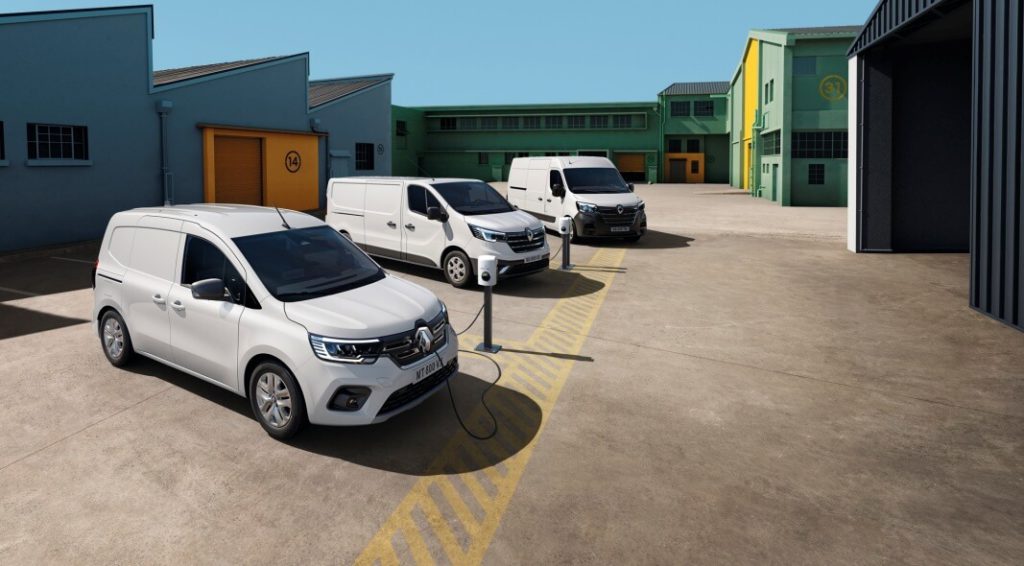 Renault елктро комерція