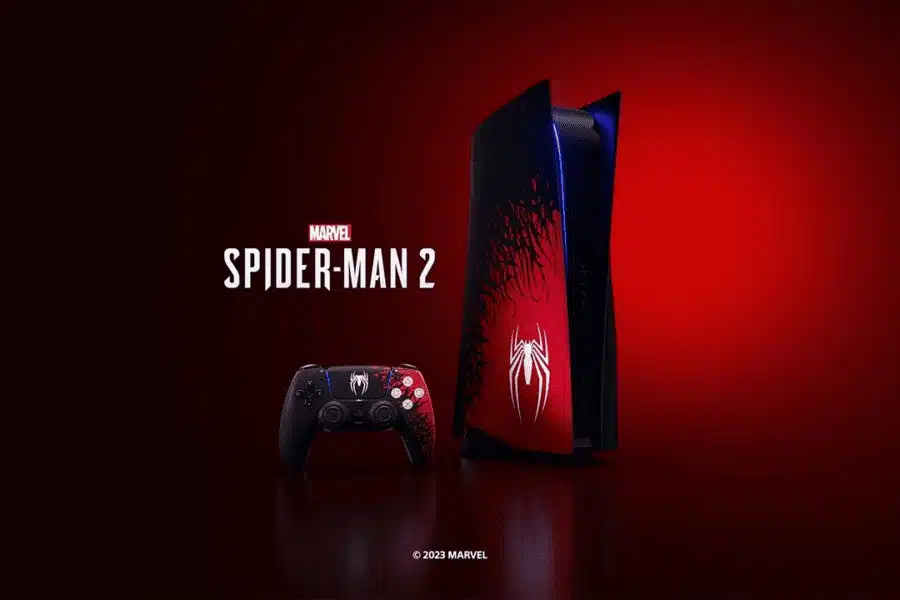 Sony презентувала нову версію PlayStation 5 у стилістиці Spider-Man 2 Sony PlayStation 5 Marvel's Spider-Man 2 Limited Edition Bundle